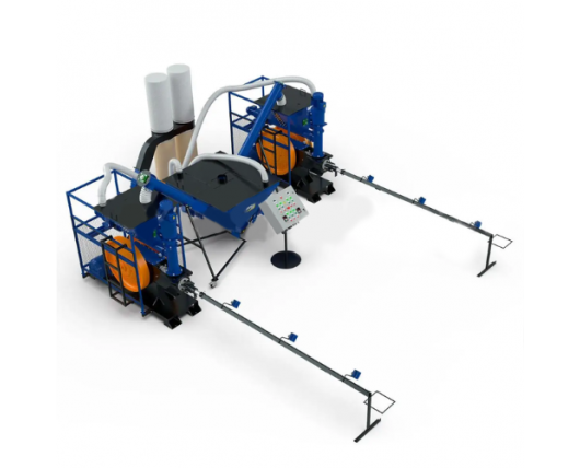 Prasa udarowa do brykietu „EcoPress-DUO”
