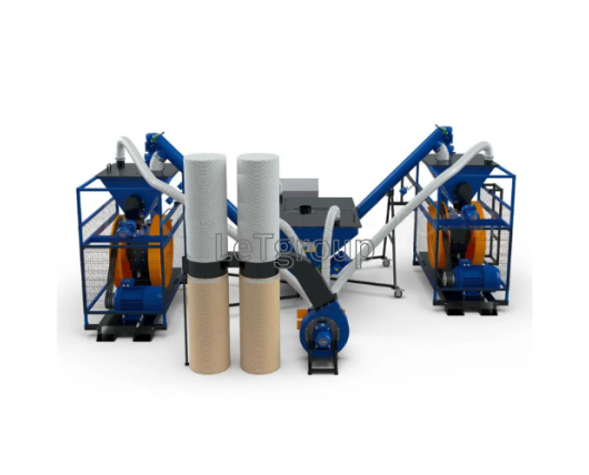 Prasa udarowa do brykietu „EcoPress-DUO”