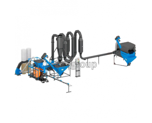 Prasa udarowa do brykietu „EcoPress” + Suszarnia SA-400