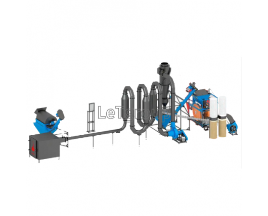 Prasa udarowa do brykietu „EcoPress” + Suszarnia SA-400