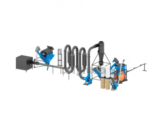Prasa udarowa do brykietu „EcoPress” + Suszarnia SA-400