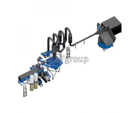 Linia do produkcji peletu / granulacji MLG-1000 DUO Complete + SA-600