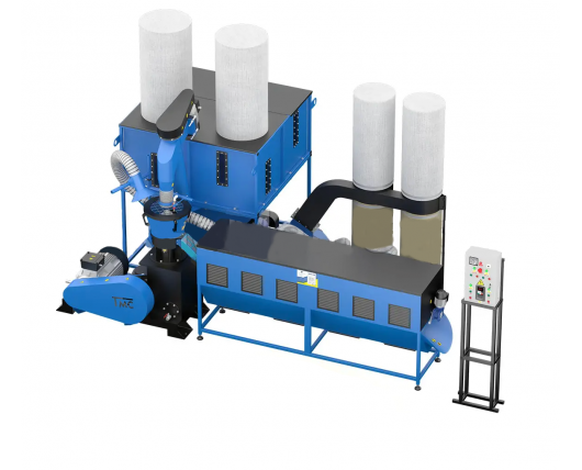 Pellet / granulation production line MLG-1000 MAX + 25 kW