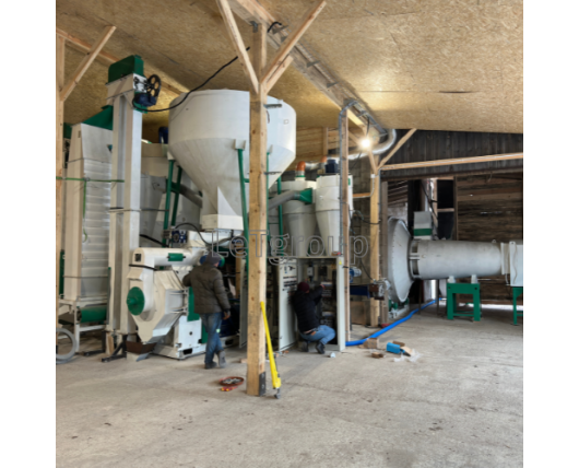 Linia do produkcji peletu / paszy OGM-1.5 106 kW