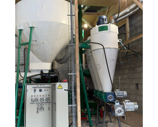 Linia do produkcji peletu / paszy OGM-1.5 106 kW