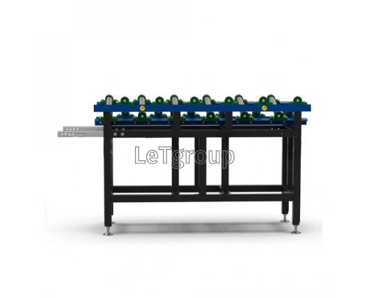 Roller conveyor for logs-Rolgang