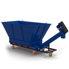 Mobile wagon unloading device HOPPER HP-30+