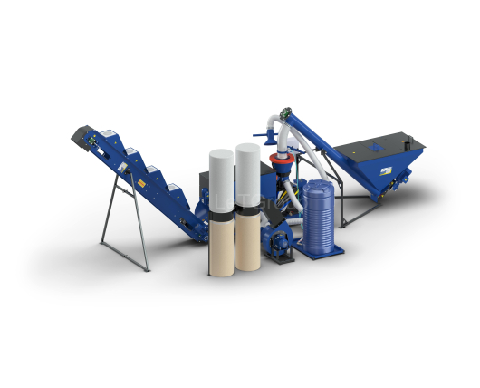 Linia do produkcji pelletu MLG-500 PRO / 19 kW