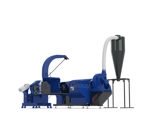Młyn bijakowy CHOPPER-1000 z rozdrabniaczem CRUSHER-700