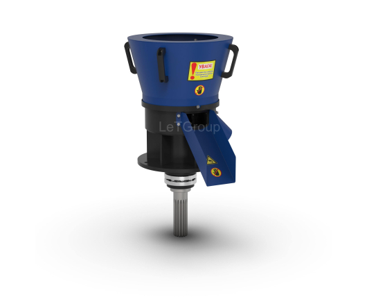 Head of the GRAND-300 Pellet Machine / Working Part of the GRAND-300 Pellet Machine