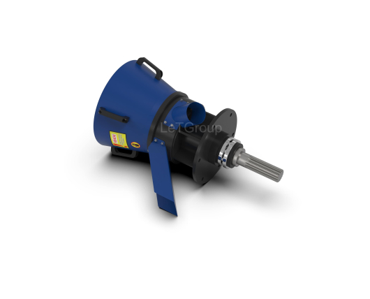 Head of the GRAND-300 Pellet Machine / Working Part of the GRAND-300 Pellet Machine