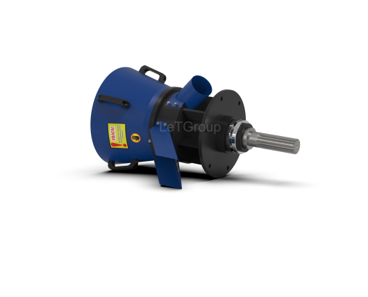 Head of the GRAND-300 Pellet Machine / Working Part of the GRAND-300 Pellet Machine
