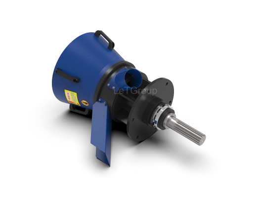 Head of the GRAND-300 Pellet Machine / Working Part of the GRAND-300 Pellet Machine