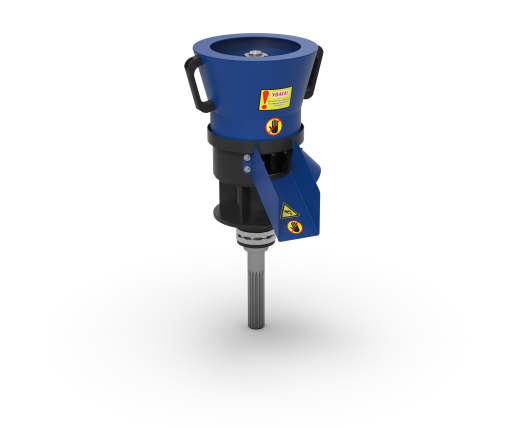 Head of the GRAND-200 Pellet Machine / Working Part of the GRAND-200 Pellet Machine