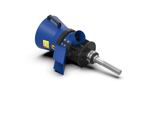 Head of the GRAND-200 Pellet Machine / Working Part of the GRAND-200 Pellet Machine