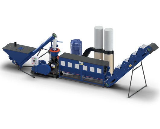 Linia do produkcji pelletu MLG-1500 PRO / 49 kW