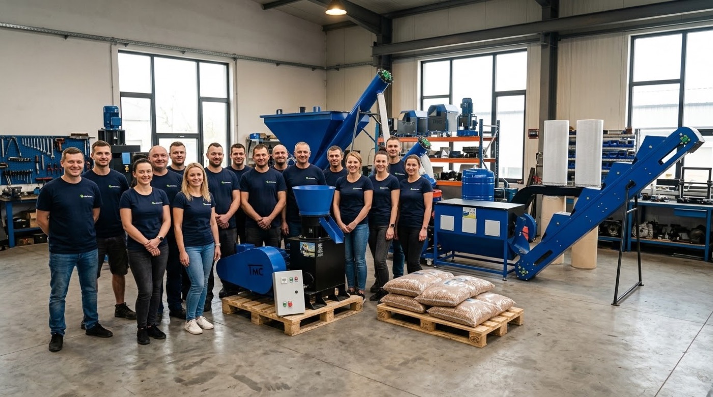 The LeTGroup team in the production hall